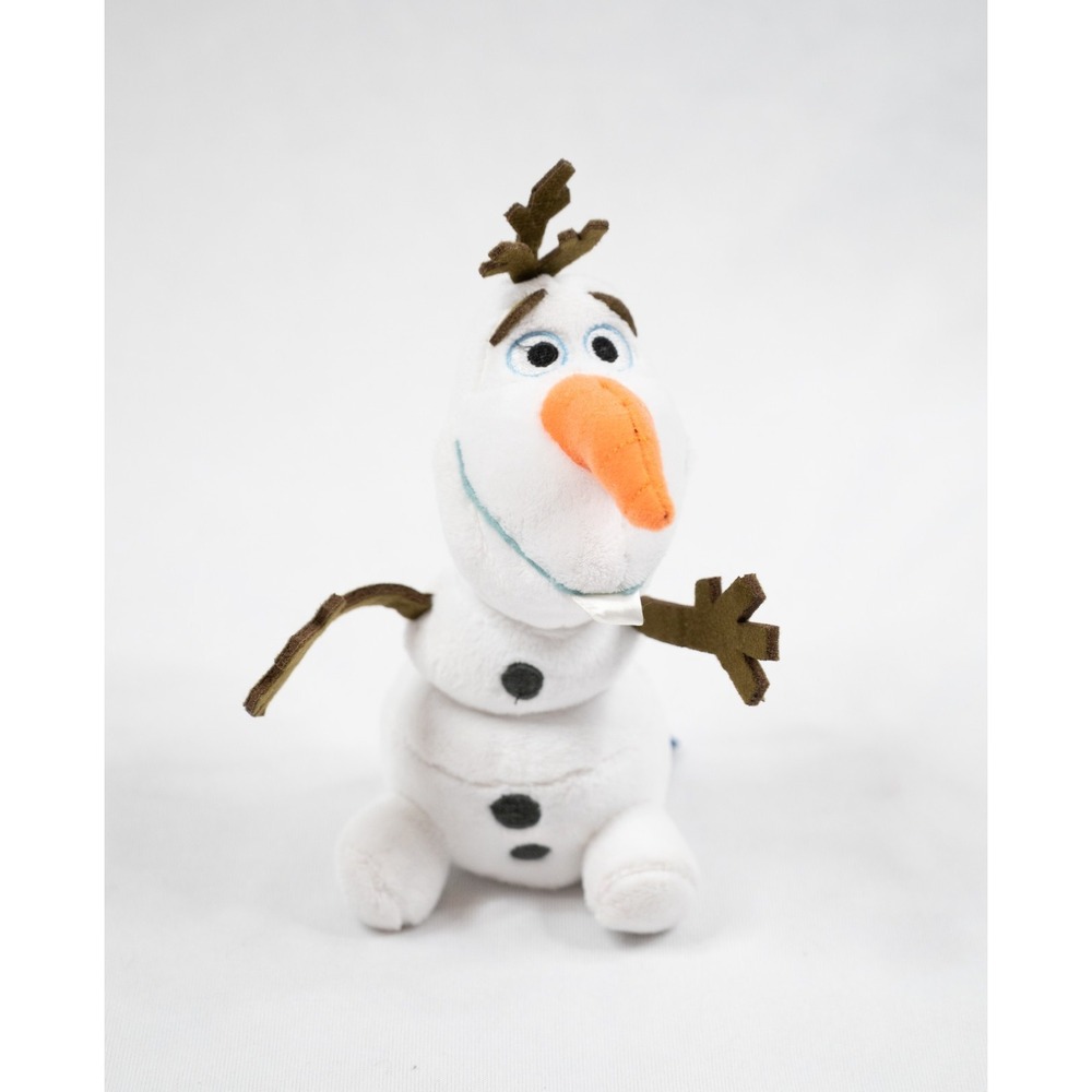 Disney Frozen Olaf‎ the Snowman 6" Stuffed Plush With Clip on by Dan Dee 2014